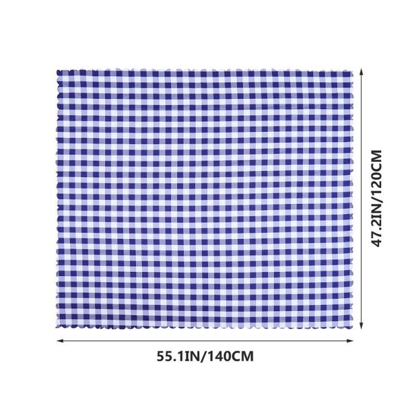 

1pc rural style tablecloth checkered table cloth restaurant cover decor