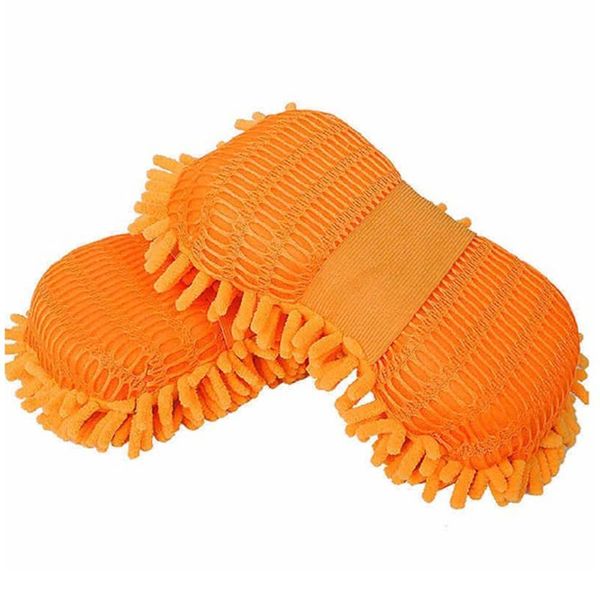 

car sponge chenille microfiber coral fleece wash pad polishing washing cleaning super water absorption soft washs