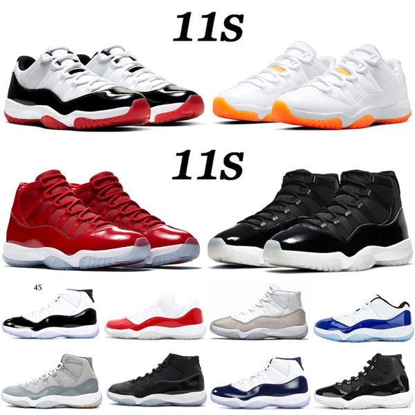 

citrus concord 45 11 11s shoe basketball shoes bred space jam win like 96 legend blue cool grey mens trainers sneakers 5.5-13