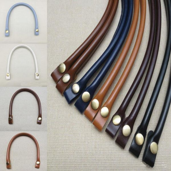 

bag parts & accessories 1pc 40cm detachable o handles pu leather lady shoulder handbag strap diy belt for bags, Black