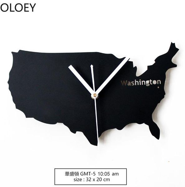 

wall clocks nordic modern clock living room creative art silent large russia france america reloj de pared watch
