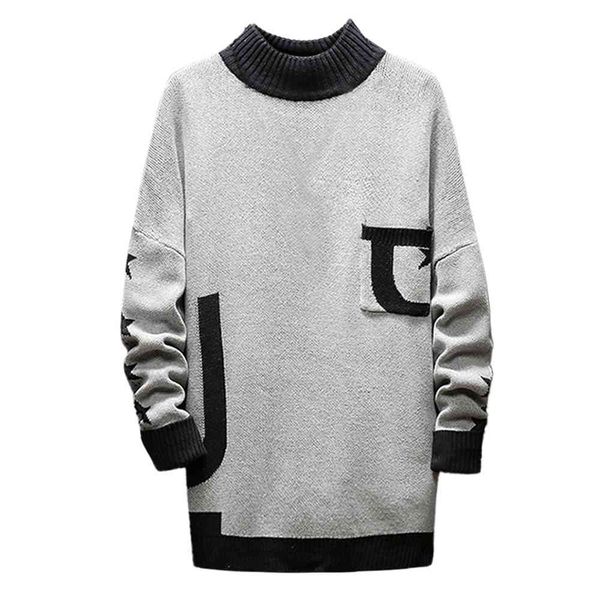 

men's sweaters jaycosin fashion mens sweater clothes autumn winter turtleneck long sleeve pullover alphabetic 18oct31 x70d, White;black