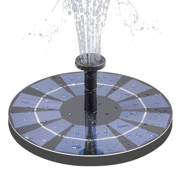 

solar fountain with battery backup 2.5w bird bath standing powered for birdbath pond pool garden fi decorations
