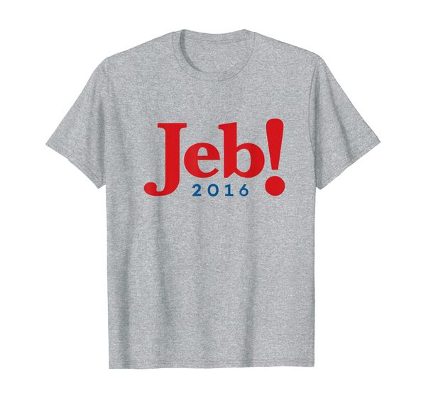 

jeb jeb bush for president 2016 t-shirt, White;black