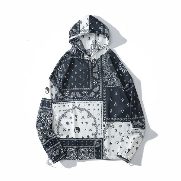 

men's hoodies & sweatshirts luxury men's west ruffle and blood, Black