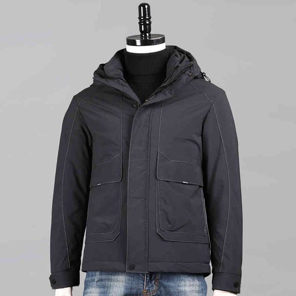 

90 down 2021 new autumn and winter et korean fashion brand cloth men's wear, Black