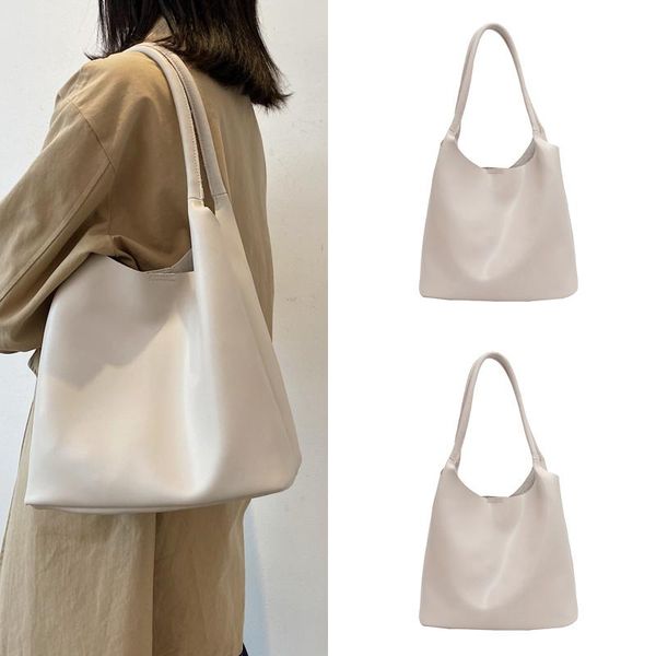 

evening bags simple vintage pu leather composite for women casual large capacity messenger female solid luxury handbag purses totes