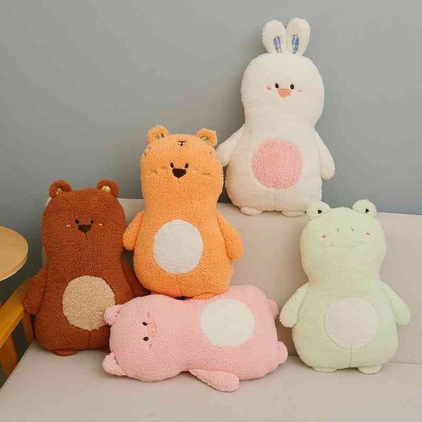 

ins cute hagrid plush bear rabbit frog sleeping pillow cushion doll gift