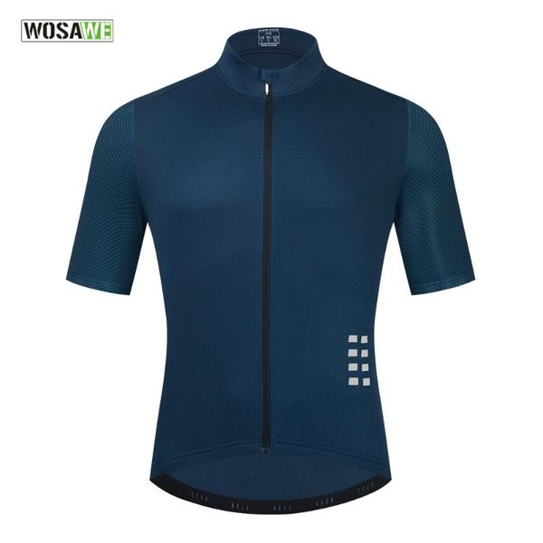 

cycling jersey mesh breathable mtb bicycle shirts short sleeve bike wear summer reflective clothing racing jackets, Black;red