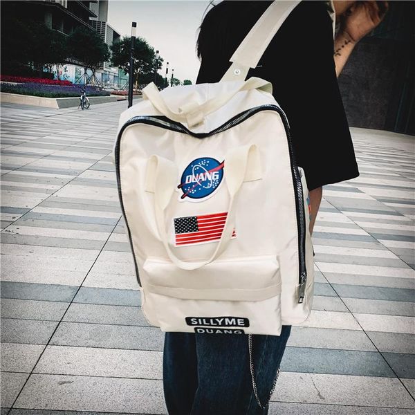 

backpack women girls fashion sequins rucksack shoulder school bag