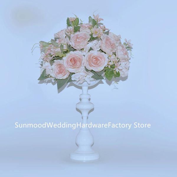 

party decoration gold wedding table centerpiece, candle holder stick, road lead flower stand, home yuson0023