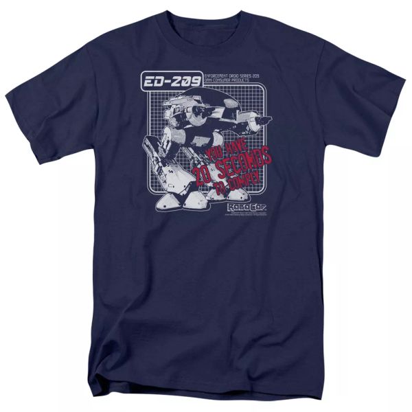 

robocop ed-209 t-shirt sizes s-3x new, White;black