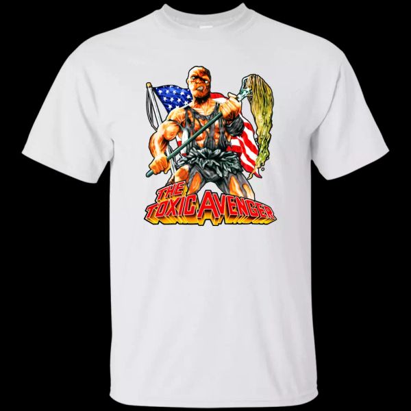 

Toxic Avenger, B-Movie, Cult, Classic, Movie, Musical, Play, T-Shirt, White;black