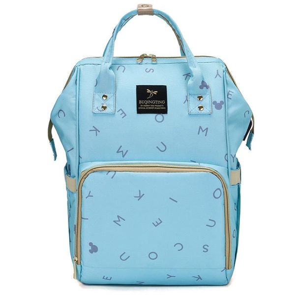 

diaper bags mummy waterproof large capacity baby backpack for moms women's fashion bag 2021 bkm045