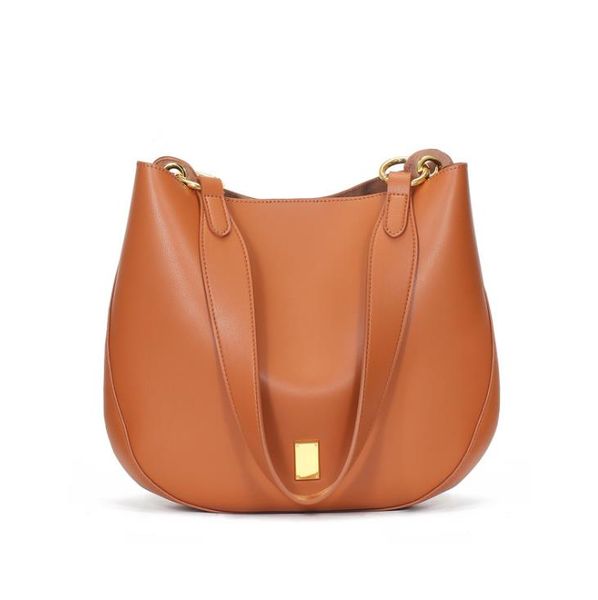 

women's bag 2021 fashion soft leather retro bucket bags handbag