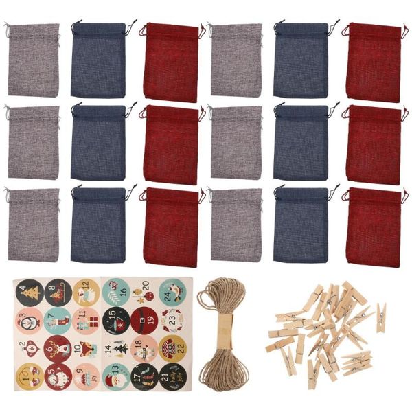 

gift wrap 1set of lovely christmas storage containers wrapping bags pouches