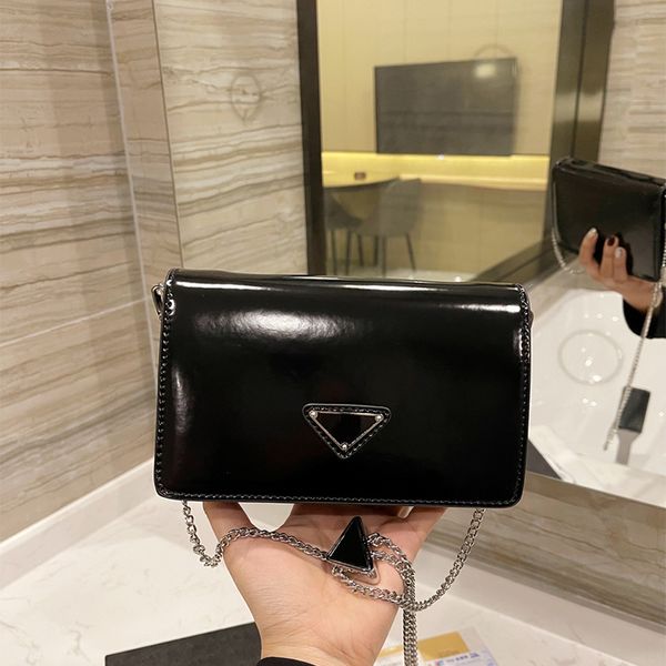 

designer bag handbag crossbody women tote silver chain genuine genuine leather luxury various styles different colors with original box size