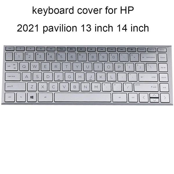 

clear tpu keyboard covers for pavilion x360 13 14 inch 2021 lap 13-dd 14-dv keyboards protective film anti dust
