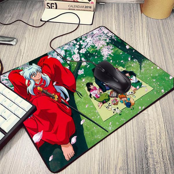 

mouse pads & wrist rests hadsome monster sesshoumaru japan anime mousepads computer pc small size 210x260x2mm table mat for lover