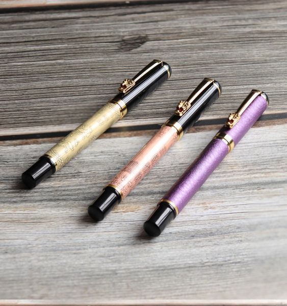 

bronze relief metal bajuntu business signature gift pen