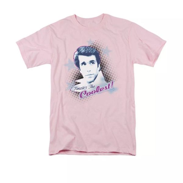 

Happy Days The Coolest TV Show T-Shirt Sizes S-3X NEW, White;black