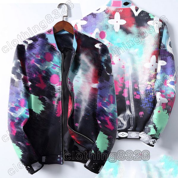 

2021 designer mens jacket windbreaker long sleeve mens letter jackets hoodie fashion clothing zippe up jacket coat casual coats streetwear c, Black