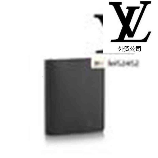 

wallet luxury m61s m58809 pocket organiser men real leather long brand chain wallets compact purse clutches evening key card designer holder, Red;black