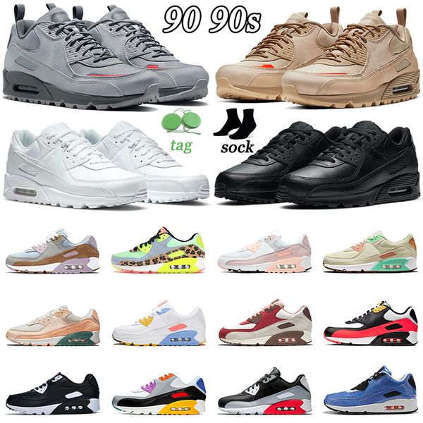 

2022 running shoes men triple white black tie-dye happy pineapple swingman aquamarine surplus wolf grey cargo khak mens women trainer sports