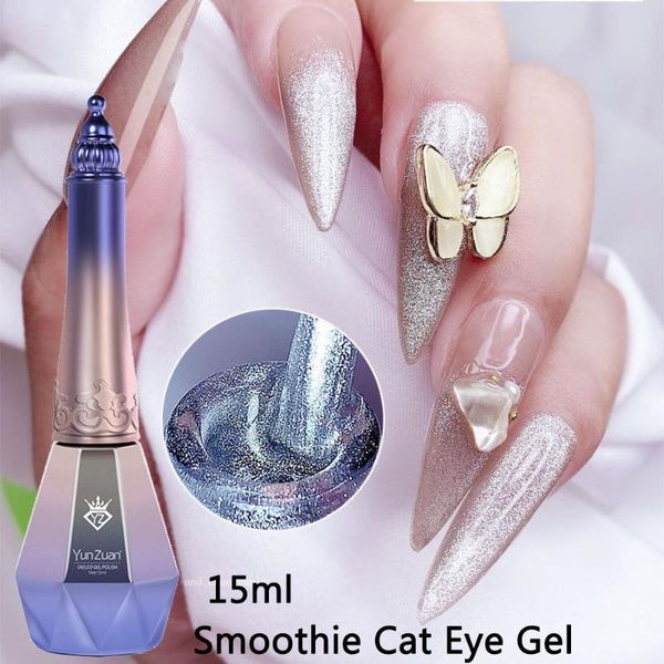 

nail gel soak off moonstone polish spar cat eye potherapy glue, Red;pink