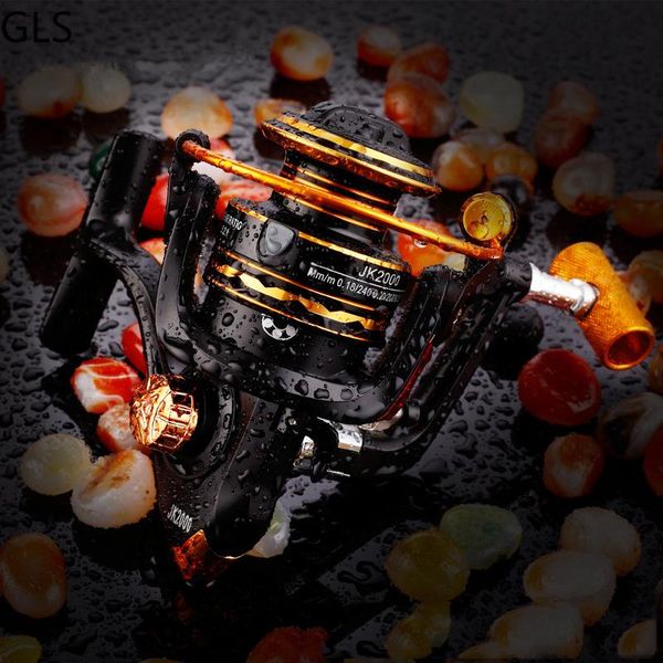 

spinning saltwater carp fishing reels 12bb rock anti-corrosion no gap metal spool reel pike high speed wheel baitcasting