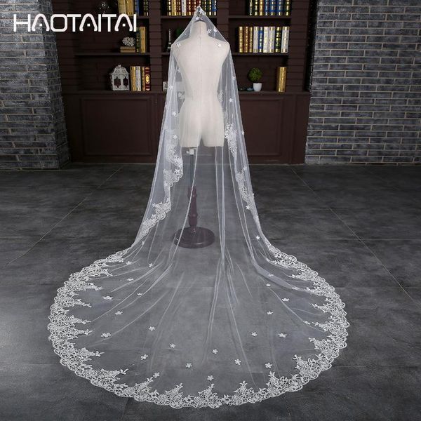 

bridal veils veil super long wedding accessory luxury head 2021, Black