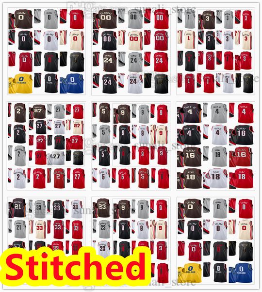 

stitched 2021 basketball jerseys damian 0 lillard cj 3 mccollum norman powell carmelo 00 anthony jusuf 27 nurkic 11 enes kanter 23 covington, Black;red
