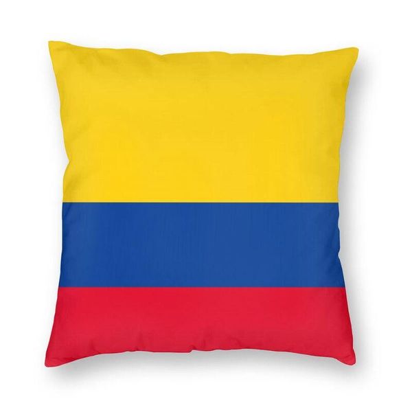 

cushion/decorative pillow flag of colombia square case home decorative cushions throw for car double-sided printing