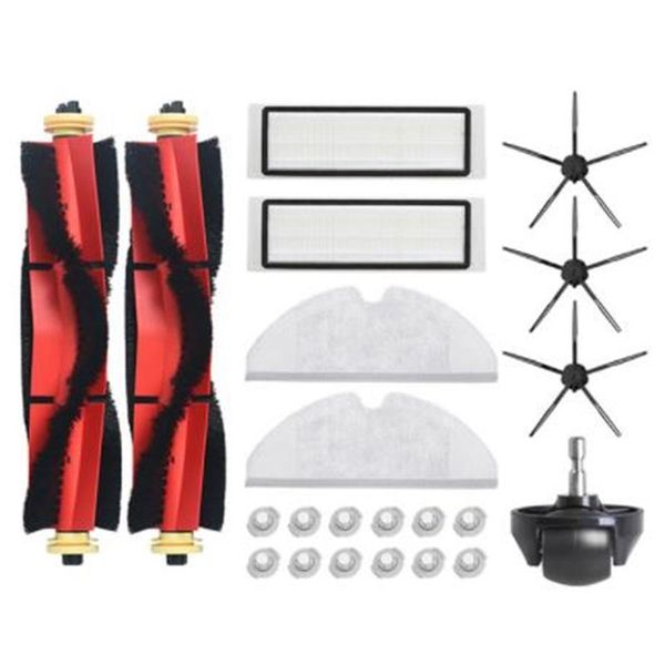 

suitable for roborock s6 s5 max s50 s55 s60 s65 e25 e35 robot vacuum cleaner accessories main brush filter kit cleaners