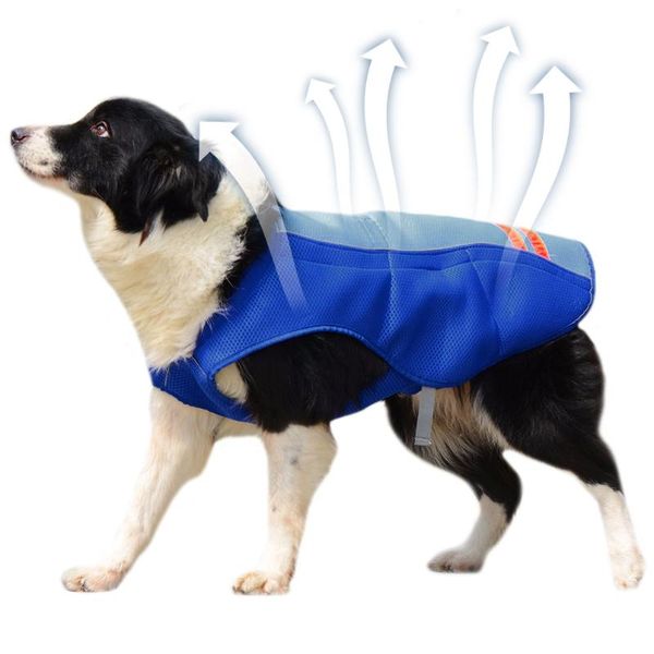

dog apparel petacc outdoor summer breathable cooling vest harness sun-proof coat clothes for medium large dogs