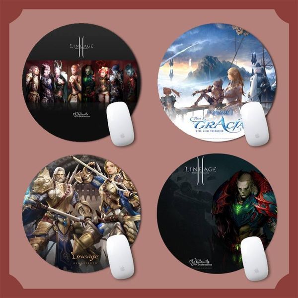 

mouse pads & wrist rests lineage cool gamer locking edge pad game desk mat mousepad gaming office work mats xl lapcushion