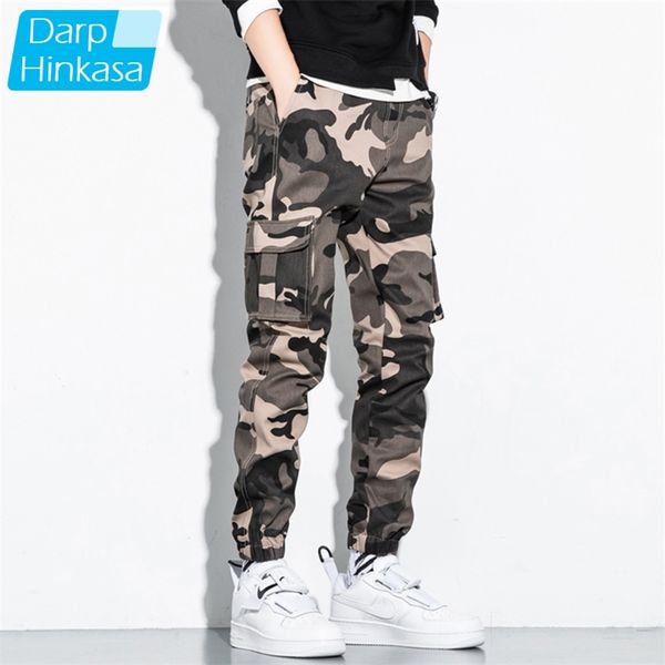 Jogger Cargo Calças Homens Hip Hop Streetwear Tactical Military Pant Outdoor Solto Camuflagem Calças Homens Calças Esportivas Grande Tamanho 7XL 210723