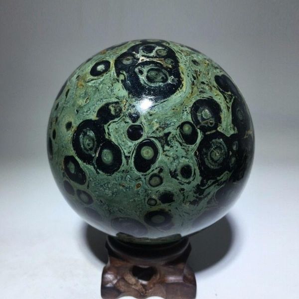 

500g natural crystal malachite sculpture kambaba ball sphere for home decoration specimen decorative objects & figurines