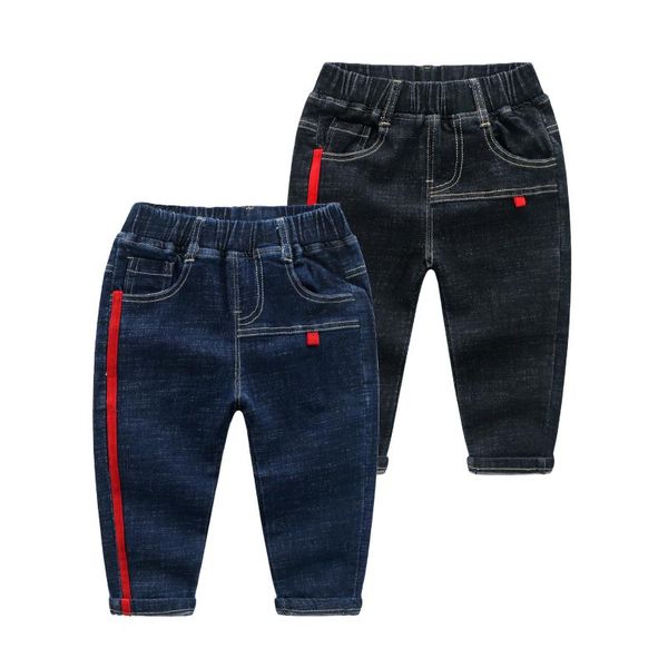

jeans spring girls baby kids for children boys harem denim pants toddler boy girl 2-8y, Blue