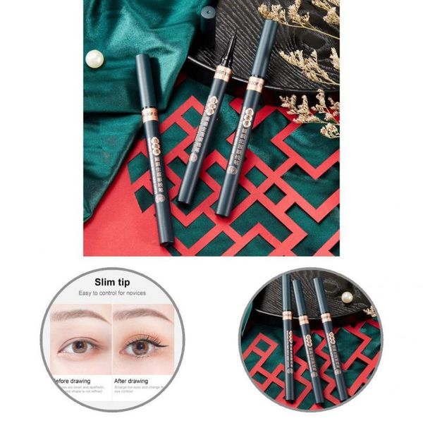 

eyeliner professional 1ml safe smudge proof eye liner pen 2 colors stick non-greasy for makeup