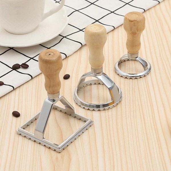 

baking moulds 5pcs stainless steel dumpling edge cookie cutter biscuit mold emboss tool diy with your kids