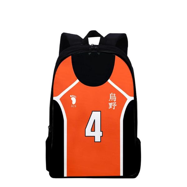 

backpack trendy kawaii haikyuu student school bags youthful notebook backpacks 3d printed oxford waterproof boys/girls vogue small