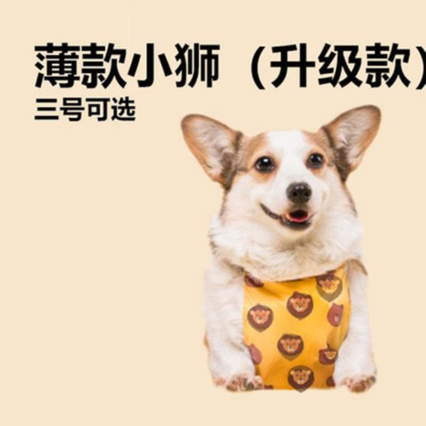 

dog belly pocket waterproof raincoat chengwu cloth anti dirty corky chai dog teddy