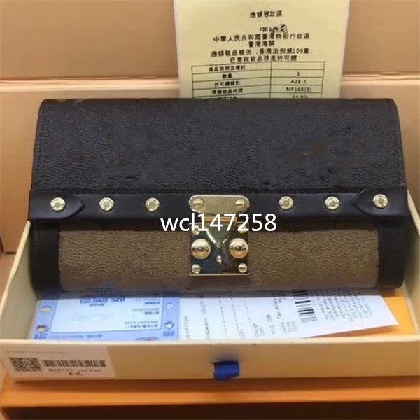 

s lock and rivet genuine leather women's handbag crossbody wallet, Red;black