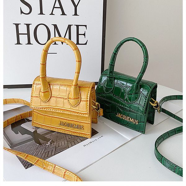 

mini women's bag single shoulder bag crocodile inschic handheld red diagonal