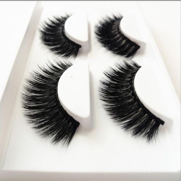 

2 pairs natural false eyelashes fake lashes long makeup 3d mink extension eyelash for beauty 111