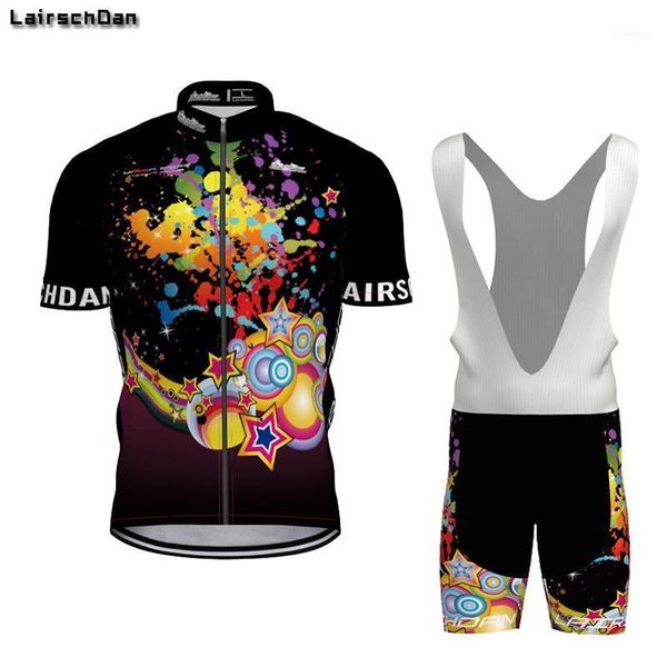 Гоночные наборы SPTGRVO LAERSCHDAN Смешные граффити Велоспорт Outfit Велосипедная одежда Женская Велосипедная Одежда Мужские Летние 2022 Униформа