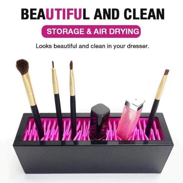 

organizer-holder accessory makeup organizer storage drawer practical silicone cosmetic case travel large capacity brush lipstick boxes & bin