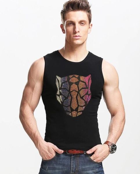 

summer mens drill vest sleeveless bodybuilding workout fitness shirt hip hop men's, White;black