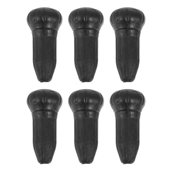 

club heads 6pcs exercising stick heavy fitness rod gravity for home (black)